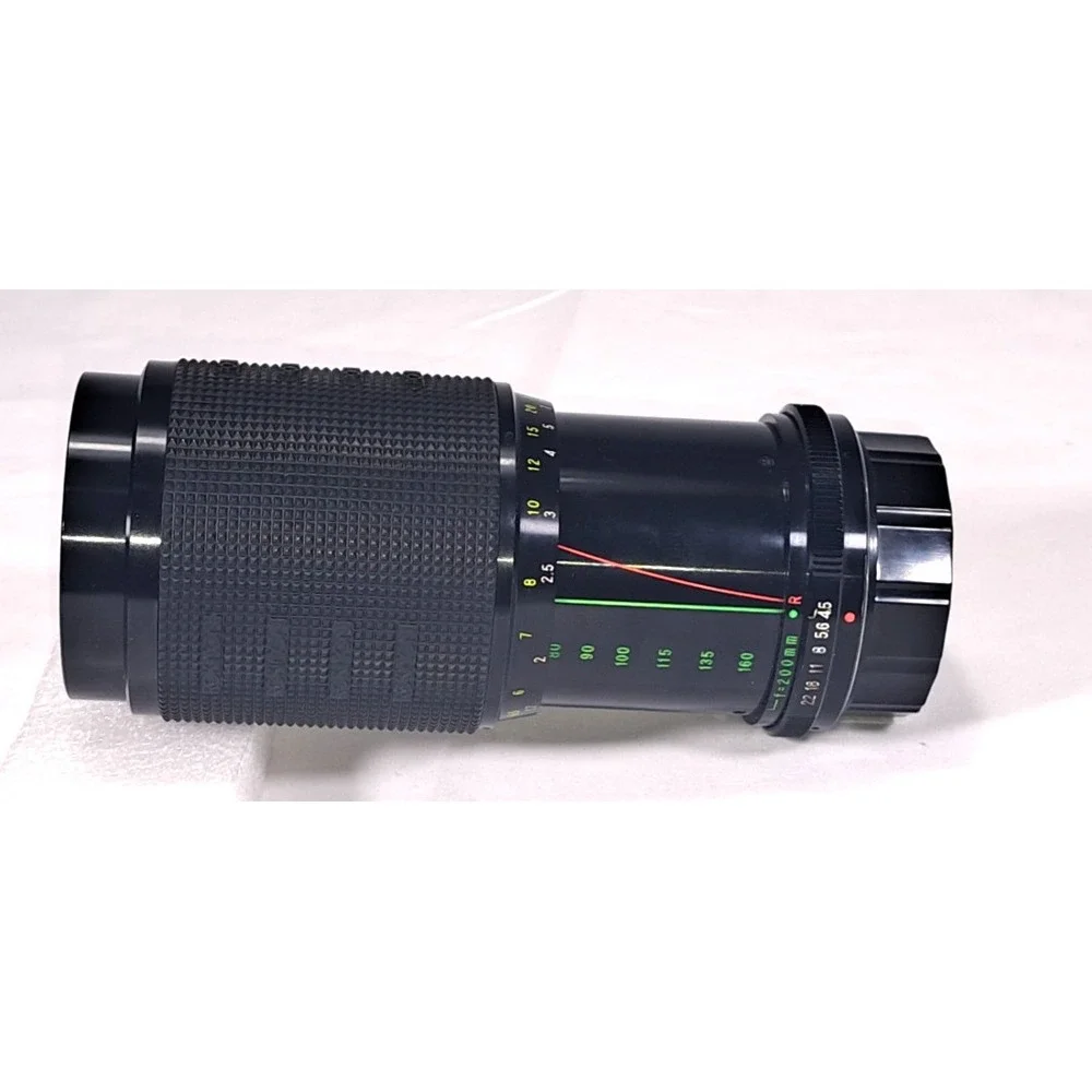 Rokinon 80-200mm f4.5 Auto Zoom Super Coated Macro Lens Pentax K Mount Japan